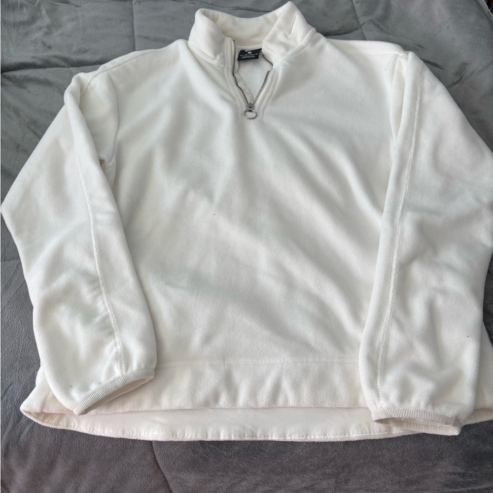 NIKE 1/4 zip fleece/jacket winter white